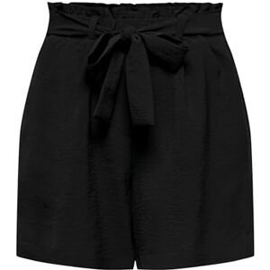 ONLY Dam ONLMETTE Lavender NOOS W Paperbag-shorts, svart, XS, svart, XS ONLY Dam ONLMETTE Lavender NOOS W Paperbag-shorts, svart, XS, svart, XS