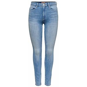 ONLY Dam skinny fit jeans ONLBlake Life HW, Ljusblå denim, 28W x 32L ONLY Dam skinny fit jeans ONLBlake Life HW, Ljusblå denim, 28W x 32L