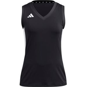 adidas dam Volleyball Quickset Sleeveless Jersey Shirt, Black, M Tall adidas dam Volleyball Quickset Sleeveless Jersey Shirt, Black, M Tall