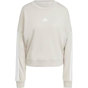 adidas Kobiety ESSENTIALS 3-STRIPES FRENCH TERRY SWEATSHIRT, wonder alumina/white, M adidas Kobiety ESSENTIALS 3-STRIPES FRENCH TERRY SWEATSHIRT, wonder alumina/white, M