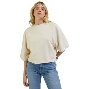 Lee Raglan Sweat sweatshirt för kvinnor, Beige, XL Lee Raglan Sweat sweatshirt för kvinnor, Beige, XL