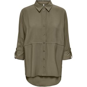 JACQUELINE de YONG damskjorta JDYOLLI skjorta, Valnöt, XL JACQUELINE de YONG damskjorta JDYOLLI skjorta, Valnöt, XL