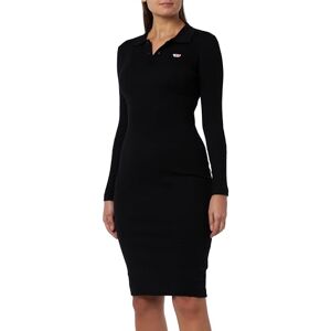 Diesel D-RIBENNY-LS-D Abito Black Black M Dam Klänning, 9X, M Diesel D-RIBENNY-LS-D Abito Black Black M Dam Klänning, 9X, M
