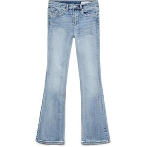 VERO MODA Slagjeans för kvinnor, Ljusblå denim, 30 SE/XL VERO MODA Slagjeans för kvinnor, Ljusblå denim, 30 SE/XL