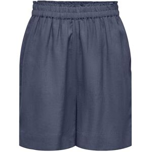 ONLY Onltokyo Hw linneblandning shorts Pnt Noos, Vintage Indigo, XXL ONLY Onltokyo Hw linneblandning shorts Pnt Noos, Vintage Indigo, XXL