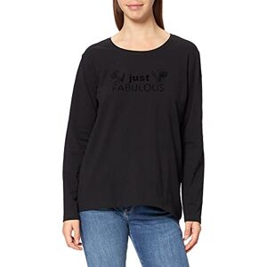 Blue Seven Blå sju dam Langarmshirt True Classics T-shirt, svart Orig, 46 dam, Svart., 42 Blue Seven Blå sju dam Langarmshirt True Classics T-shirt, svart Orig, 46 dam, Svart., 42