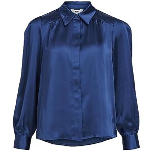 Object OBJSATEEN L/S Shirt NOOS, Blå, 42 Object OBJSATEEN L/S Shirt NOOS, Blå, 42