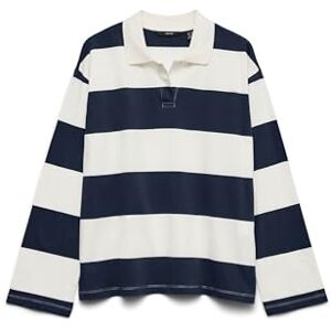 VERO MODA Vmmolly Ls Polo JRS Noos, marinblå blazer, XS VERO MODA Vmmolly Ls Polo JRS Noos, marinblå blazer, XS