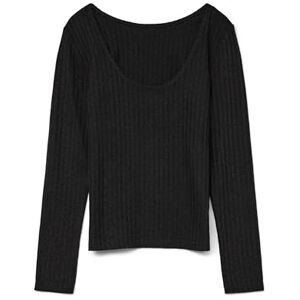 VERO MODA VMBRITT LS 2-vägs TOP GA JRS Boo, svart, M VERO MODA VMBRITT LS 2-vägs TOP GA JRS Boo, svart, M