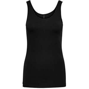 ONLY Damtopp Onllive Love Tank Noos, Svart (svart svart), XL ONLY Damtopp Onllive Love Tank Noos, Svart (svart svart), XL