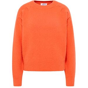 aleva ledig stickad tröja för kvinnor, 19025277-AL04, orange, XL/XXL, apelsin, XL/XXL aleva ledig stickad tröja för kvinnor, 19025277-AL04, orange, XL/XXL, apelsin, XL/XXL