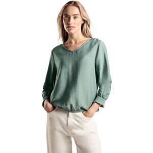 Street One blus med rökdetalj, Seafoam grön, 42 Street One blus med rökdetalj, Seafoam grön, 42