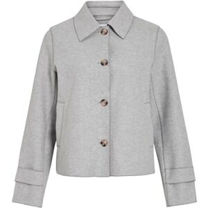 Vila Vijuice kort jacka L/S-Noos kort jacka, ljus grå melerad, numic_34 dam, Ljusgråmelerad, numeric_34 Vila Vijuice kort jacka L/S-Noos kort jacka, ljus grå melerad, numic_34 dam, Ljusgråmelerad, numeric_34