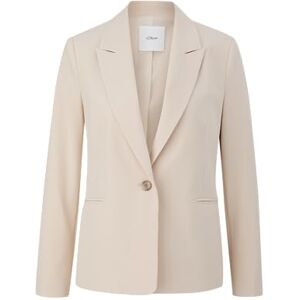 s.Oliver BLACK LABEL dam affärskostym jacka, Beige, 38 s.Oliver BLACK LABEL dam affärskostym jacka, Beige, 38
