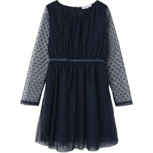 NAME IT flicka Nkfvabos Ls Dress Noos nattkläder set, Mörk safir, 158 NAME IT flicka Nkfvabos Ls Dress Noos nattkläder set, Mörk safir, 158