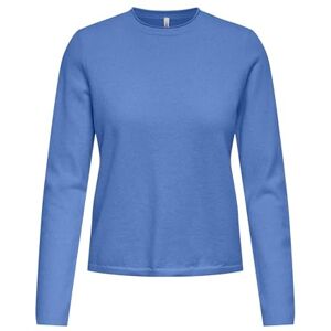 ONLY Onlloyal LS Oneck-Pullover Knt Nca, Utomlandsblå, XXL Dam, Blå utomlands, XXL ONLY Onlloyal LS Oneck-Pullover Knt Nca, Utomlandsblå, XXL Dam, Blå utomlands, XXL