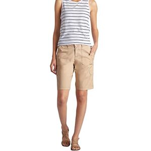 Lee Women's Relaxed Fit Avey Knit Waist Cargo Bermuda Short, Cafe, 14 Lee Women's Relaxed Fit Avey Knit Waist Cargo Bermuda Short, Cafe, 14