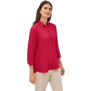 Cecil skjortblus med struktur, Glaserad Apple Red, M Cecil skjortblus med struktur, Glaserad Apple Red, M