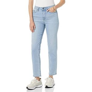 Amazon Essentials damjeans hög midja rak ljus, lätt tvätt, 10 Amazon Essentials damjeans hög midja rak ljus, lätt tvätt, 10