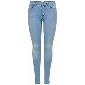 ONLY Dam Onlroyal Life Reg Sk White Jeans, Ljusblå denim, 30 SE/S ONLY Dam Onlroyal Life Reg Sk White Jeans, Ljusblå denim, 30 SE/S