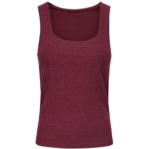 ONLY Onlea Glitter S/L 2-vägs Top JRS Noos, Choklad truffle, XL ONLY Onlea Glitter S/L 2-vägs Top JRS Noos, Choklad truffle, XL