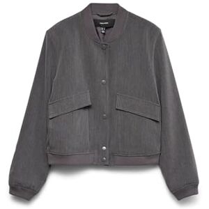 VERO MODA Vmamala kort jacka Noos, Mörkgrå melange, x_l VERO MODA Vmamala kort jacka Noos, Mörkgrå melange, x_l