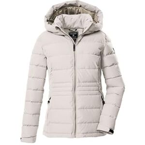 Killtec dam quiltad jacka/jacka i dunlook med huva KOW 10 WMN QLTD JCKT, vit sand, 44, 43302-000 Killtec dam quiltad jacka/jacka i dunlook med huva KOW 10 WMN QLTD JCKT, vit sand, 44, 43302-000