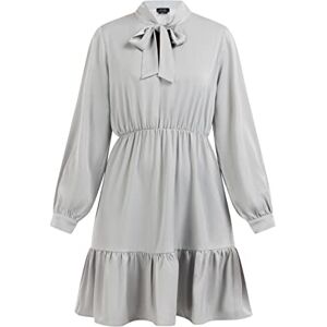 nolie Långärmad damklänning, 17524715-NO01, grå, XL, Långärmad klänning, XL nolie Långärmad damklänning, 17524715-NO01, grå, XL, Långärmad klänning, XL