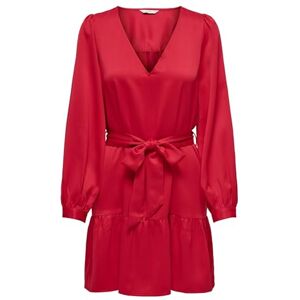 ONLY Onlnew Alena Life L/S Short Dress WVN, litchi, XS ONLY Onlnew Alena Life L/S Short Dress WVN, litchi, XS
