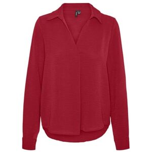 VERO MODA Kvinnlig topp VMALVA-topp, Salsa, M VERO MODA Kvinnlig topp VMALVA-topp, Salsa, M