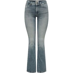 ONLY Onlblush Mid Flared DNM Rea570 Noos, Special Blue Gray Denim, (XL) W x 34L Dam, Speciell blå grå denim, (XL) W x 34L ONLY Onlblush Mid Flared DNM Rea570 Noos, Special Blue Gray Denim, (XL) W x 34L Dam, Speciell blå grå denim, (XL) W x 34L