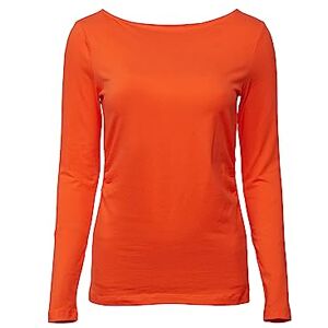 ESPRIT 023ee1k312 T-shirt för kvinnor, 635/orange röd, XXS ESPRIT 023ee1k312 T-shirt för kvinnor, 635/orange röd, XXS