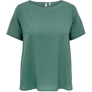 ONLY Carmakoma damer Carvica Ss Top WVN Noos blus, Balsamgrön, 44 SE/L ONLY Carmakoma damer Carvica Ss Top WVN Noos blus, Balsamgrön, 44 SE/L