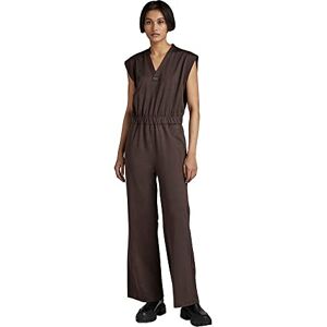 G-STAR RAW Dam bred ben v jumpsuit, brun (choklad C813-285), XS G-STAR RAW Dam bred ben v jumpsuit, brun (choklad C813-285), XS