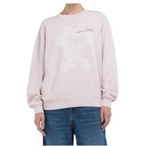 Replay dam oversize sweatshirt, 565 pulverrosa, XL Replay dam oversize sweatshirt, 565 pulverrosa, XL