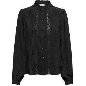 JDY ELLIS L/S LACE Shirt WVN NOOS, svart, 38 JDY ELLIS L/S LACE Shirt WVN NOOS, svart, 38