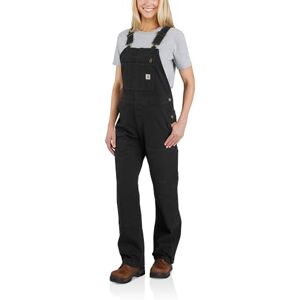 Carhartt Damhängselbyxor Crawford, färg: svart, svart, XS Carhartt Damhängselbyxor Crawford, färg: svart, svart, XS