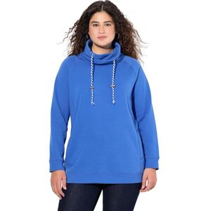 Ulla Popken damer stora storlekar, sweatshirt sweatshirt, Påfågelsblå, 58-60 Ulla Popken damer stora storlekar, sweatshirt sweatshirt, Påfågelsblå, 58-60