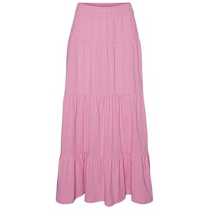 VERO MODA VMMIA HW Long Skirt JRS SPE, Rosa kosmos, S VERO MODA VMMIA HW Long Skirt JRS SPE, Rosa kosmos, S