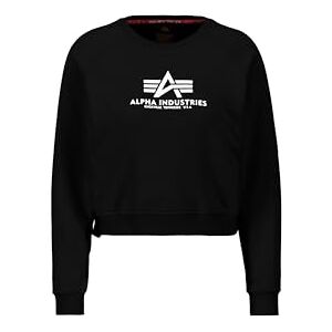 Alpha Industries Basic Boxy Tröja Wmn tröja, svart, XL Alpha Industries Basic Boxy Tröja Wmn tröja, svart, XL