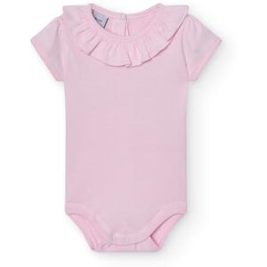 BABIDU Bodysuit för nyfödd kortärmad volanghals i 100% bomull, babybody mjukt och andningsbart antiallergiskt tyg för känslig hud, första användningen, unisex kläder för pojkar och flickor BABIDU Bodysuit för nyfödd kortärmad volanghals i 100% bomull, babybody mjukt och andningsbart antiallergiskt tyg för känslig hud, första användningen, unisex kläder för pojkar och flickor