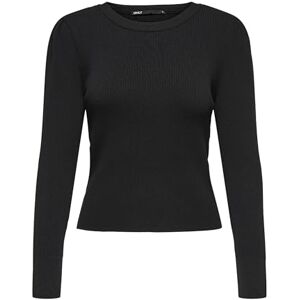 ONLY Kvinnors Onlly L/S Puff KNT NOOS tröja, svart, S ONLY Kvinnors Onlly L/S Puff KNT NOOS tröja, svart, S