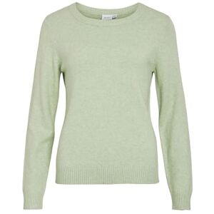 Vila Viril O-Neck L/S Knit Top-Noos, Grön-Rökgrön, M Dam, Grön Rökgrön, M Vila Viril O-Neck L/S Knit Top-Noos, Grön-Rökgrön, M Dam, Grön Rökgrön, M
