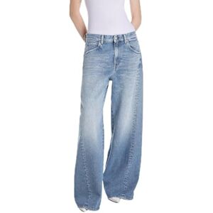 Replay dam baggy jeans narja, 009 medium blå, 27W x 30L Replay dam baggy jeans narja, 009 medium blå, 27W x 30L