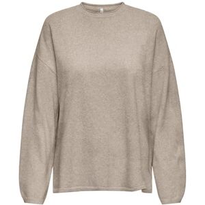 ONLY Onlloyal Amalio Life Ls O-Neck Pull KNT, Beige, XL ONLY Onlloyal Amalio Life Ls O-Neck Pull KNT, Beige, XL