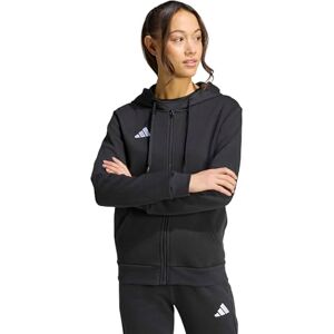 adidas dam Entrada26 Full Zip Hoodie Sweatshirt, black/white, XS adidas dam Entrada26 Full Zip Hoodie Sweatshirt, black/white, XS