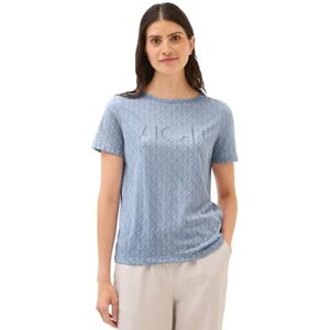 Cecil damer brännare skjorta med ord, Mountain Blue, S Cecil damer brännare skjorta med ord, Mountain Blue, S