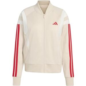 adidas Kobiety 3S FASHION TRACKTOP, Crystal Linen/pure ruby, XS adidas Kobiety 3S FASHION TRACKTOP, Crystal Linen/pure ruby, XS