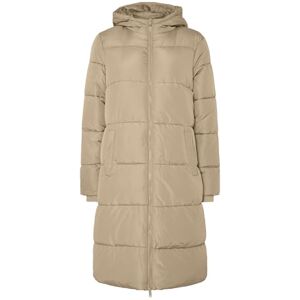 PIECES Dam Pcbee New Long Puffer jacka Bc-jacka, Silver Mink, XS PIECES Dam Pcbee New Long Puffer jacka Bc-jacka, Silver Mink, XS