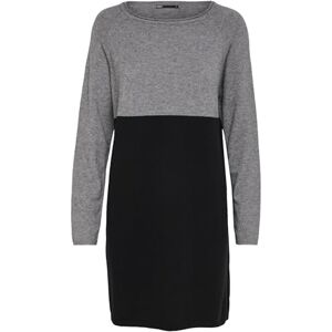 ONLY Dam Onllillo L/S klänning KNT Noos, Medium grå melange, S ONLY Dam Onllillo L/S klänning KNT Noos, Medium grå melange, S